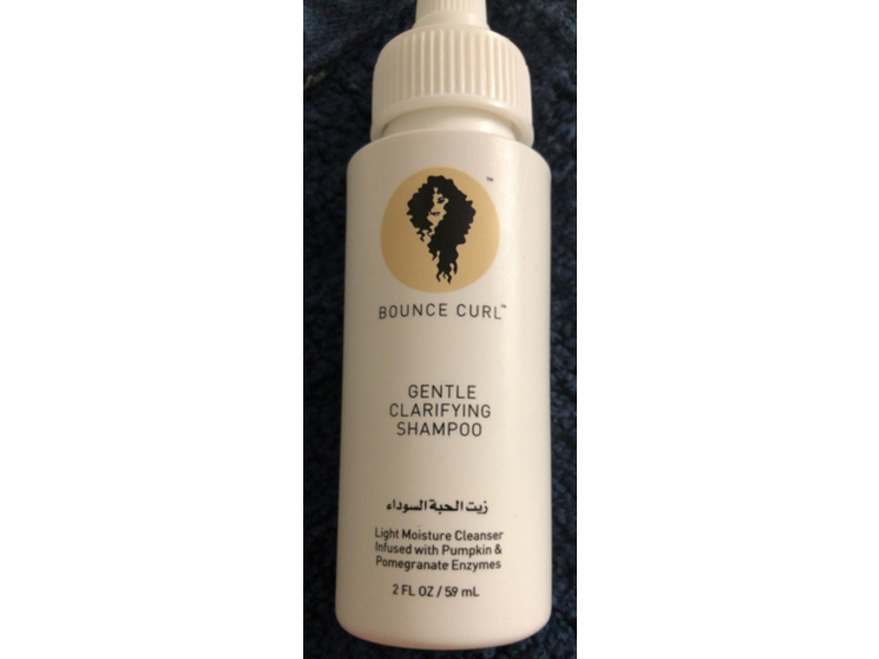 Bounce Curl Gentle Clarifying Shampoo, Pumpkin & Pomegranate Enzymes, 2 fl oz/59 mL