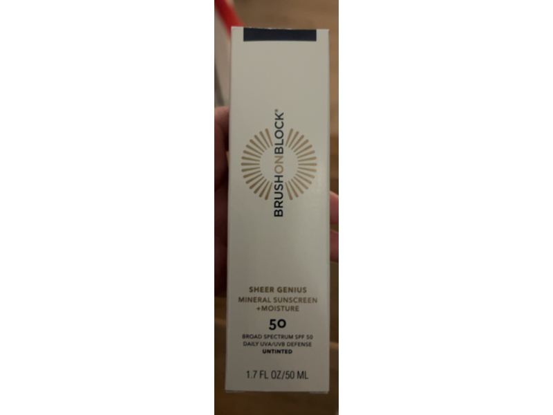 Brush On Block Sheer Genius Sunscreen, SPF 50, 1.7 fl oz/50 mL