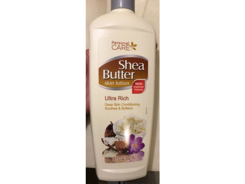 Personal Care Shea Butter Skin Lotion, Ultra Rich, 18 fl oz/532 mL