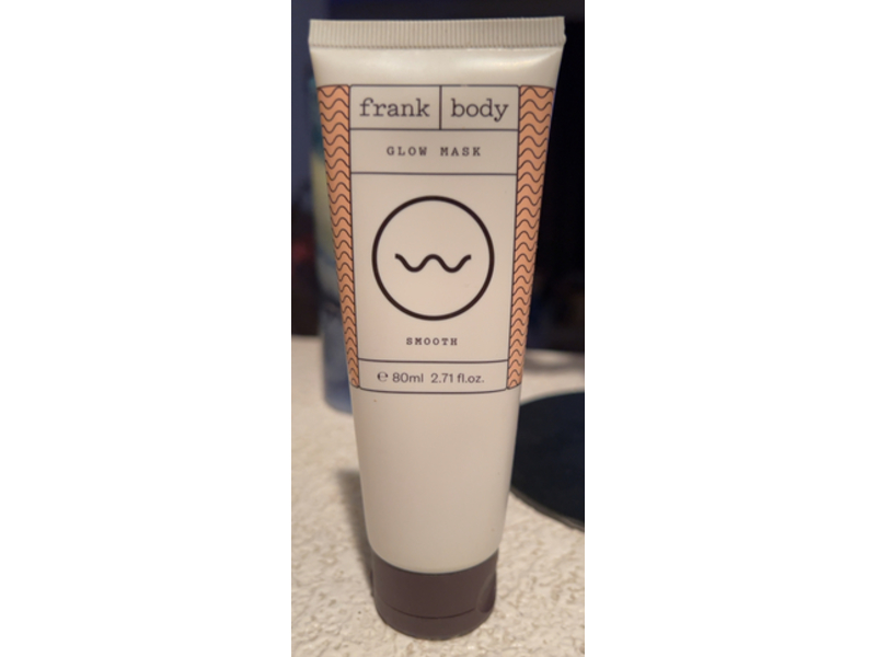 Frank Body Smooth Glow Mask, 2.71 fl oz/80 mL