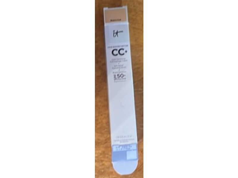 IT Cosmetics CC+ Cream, SPF 50+, Medium Cool (C), 1.08 fl oz
