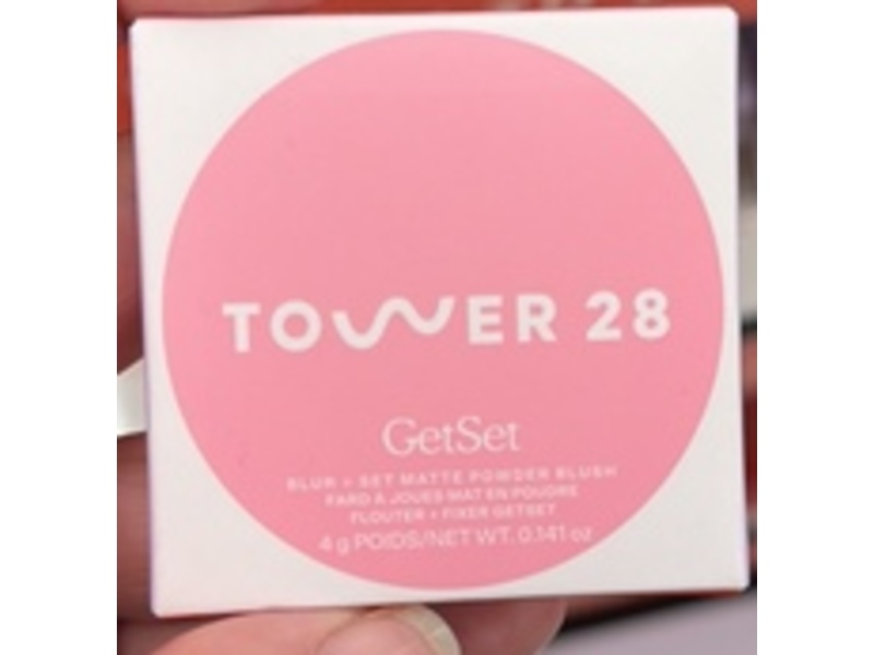 Tower 28 GetSet Matte Powder Blush, Malibu Cooler, 0.141 fl oz/4 g