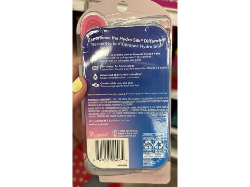 Schick Hydro Silk Disposable Jet Ables, All-Over Smooth, 3 Count