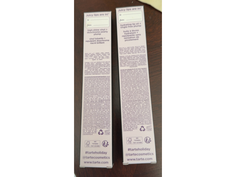 Tarte Best Of Maracuja Limited Juicy Lips Kit, Set Of 4