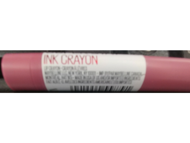 Maybelline New York Super Stay Ink Crayon Lipstick, Stay Exceptional, 0.04 oz