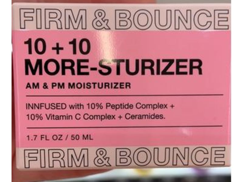 InnBeauty Project Firm & Bounce 10 + 10 More-Sturizer, 1.7 fl oz/50 mL