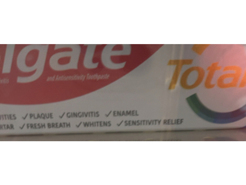 Colgate Total Whitening Toothpaste, 3.3 oz