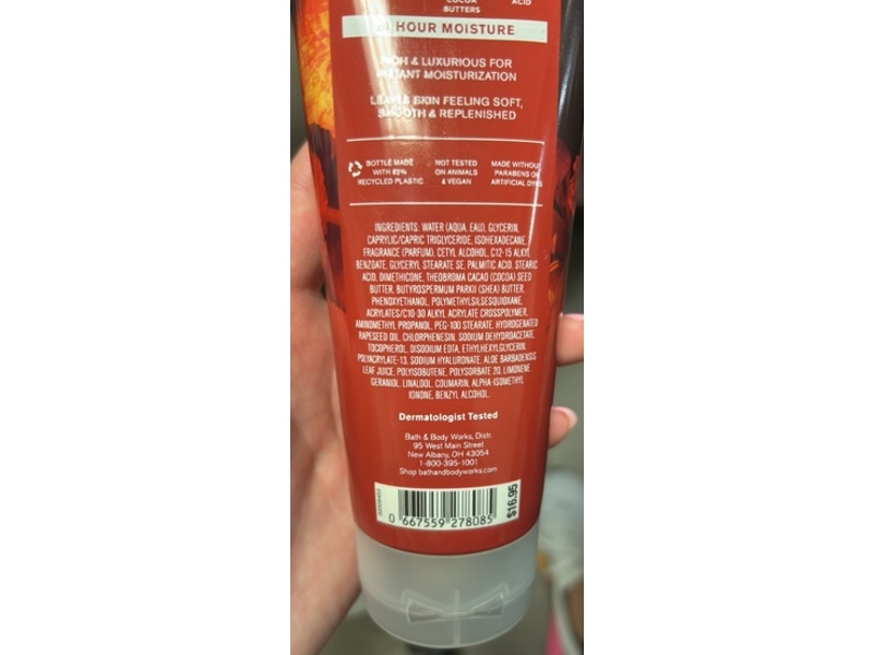 Bath And Body Works Ultimate Hydration Body Cream, Wild Madagascar Vanilla, 8 fl oz/226 g