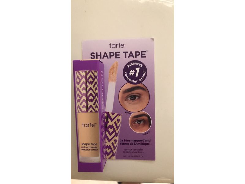 Tarte Shape Tape contour Concealer, Light Neutral, 0.3381 fl oz/10 mL