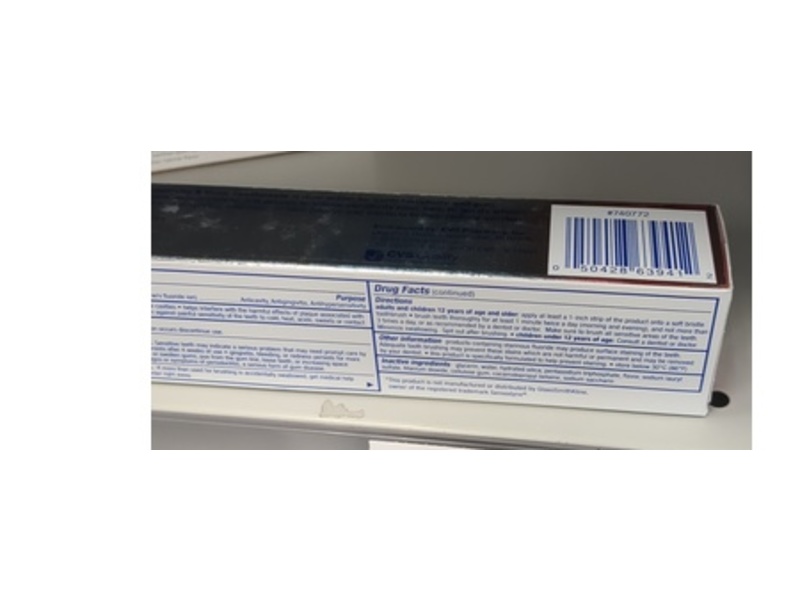 CVS Health Sensitivity & Gum Anticavity Toothpaste, Fresh Mint, 3.4 oz/96.4 g