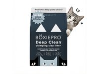 BoxiePro Deep Clean Clumping Clay Cat Litter, 12.7 kg - thumbnail 1