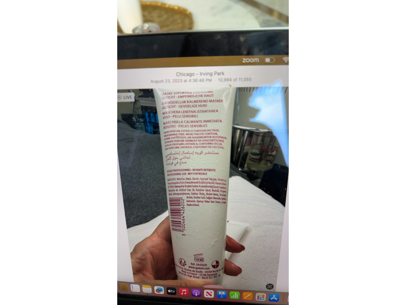 Guinot Hydra Sensitive Instant Soothing Face Mask, 4.4 oz/150 mL