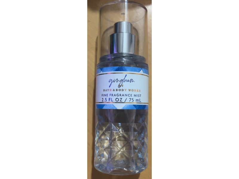 Bath & Body Works Fine Fragrance Mist, Gingham, 2.5 fl oz/75mL
