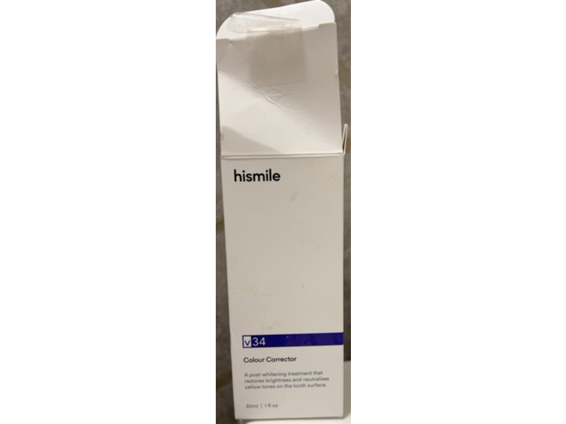 Hismile Colour Corrector Teeth Whitening, v34, 1 fl oz/30 mL