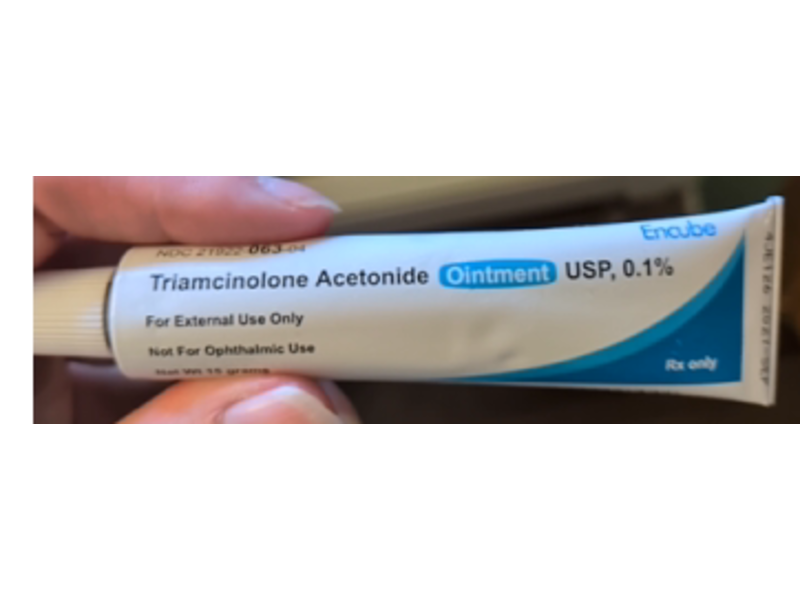 Triamcinolone Acetonide Ointment 0.1%, 15 g, Encube (Rx)