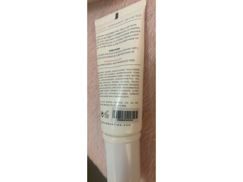 Dr. Sam's Flawless Gossamer Untinted, SPF 50, 1.7 fl oz|50 mL