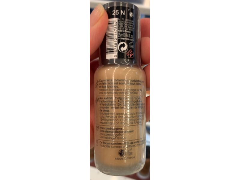 Sephora Best Skin Ever Liquid Foundation, 25N, 0.84 fl oz/252 mL