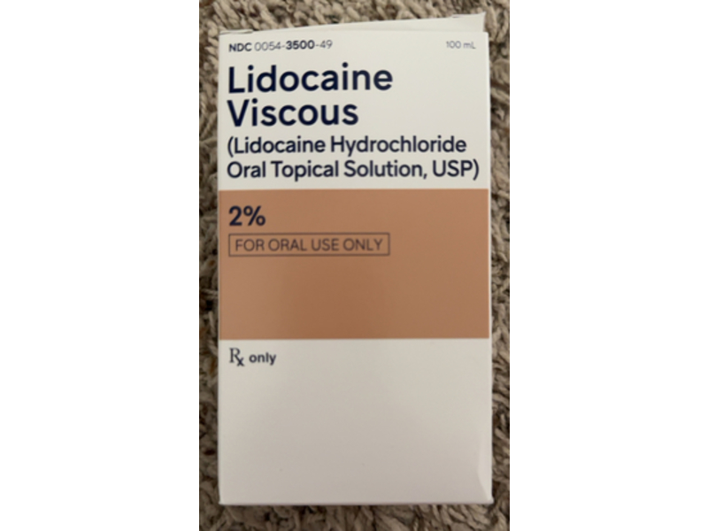 Lidocaine Viscous 2% Oral Topical Solution, 100 mL, (RX), Hikma Pharmaceuticals Usa Inc