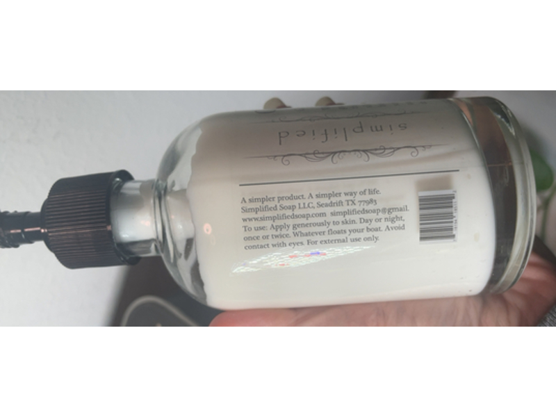 Simplified Goat Milk Lotion, Cactus Flower, 8 oz