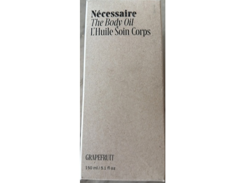 Necessaire The Body Oil, Grapefruit, 5.1 fl oz/150 mL