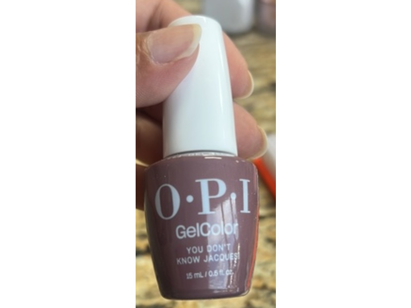 O.P.I GelColor, You Don't Know Jacques! Opaque Dark Taupe, 0.5 fl oz/15 mL
