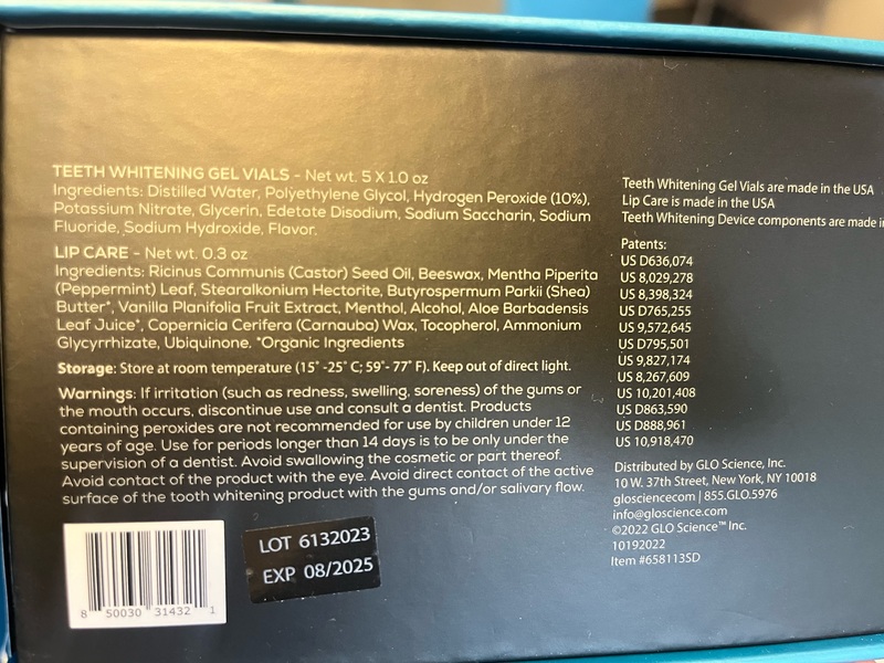 Illume X Glo Pro Power At Home Teeth Whitening Kit