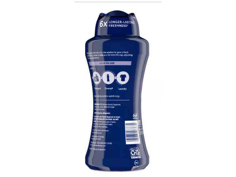 Downy Infusions Calm In Wash Scent Booster, Lavender & Vanilla Bean, 5.7 oz/161 g