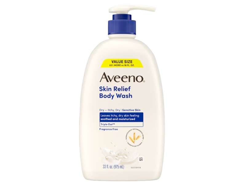 Aveeno Skin Relief Body Wash , 33 fl oz/975 mL