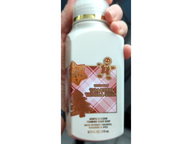 Bath And Body Works Gentle Foaming Hand Soap, Toasted Vanilla Chai, 8.75 fl oz/259 mL