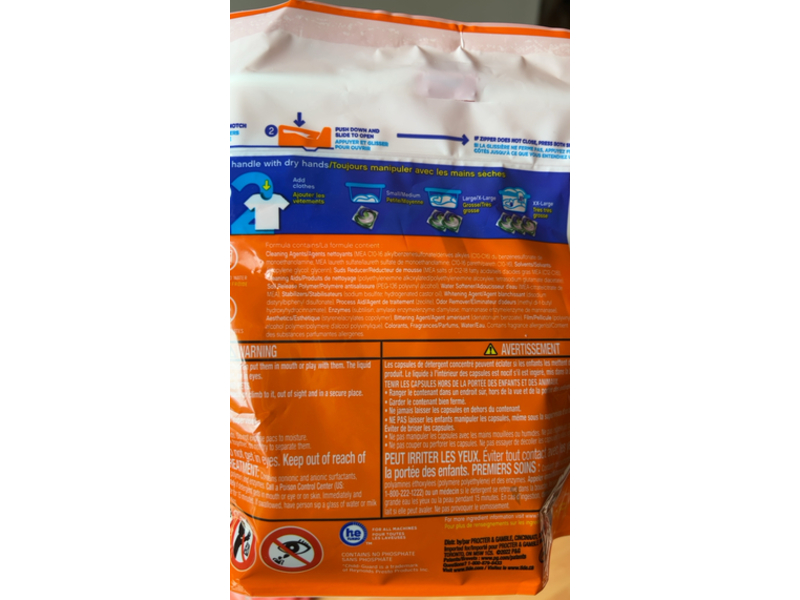 Tide 3 In 1 Coldwater Clean Laundry Detergent Pods, Spring Meadow, 7 oz/224 g, 9 Count