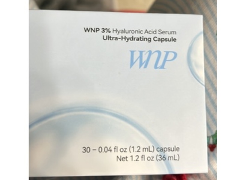 WNP Ultra Hydrating Hyaluronic Acid Serum Capsule, 0.04 fl oz/1.2 mL