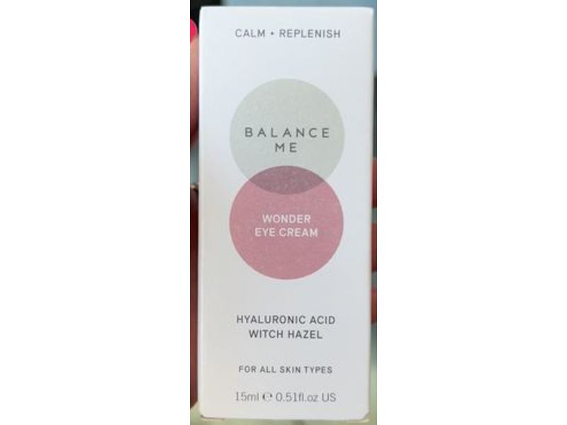 Balance Me Wonder Eye Cream, Calm + Replenish, 0.5 fl oz/15 mL