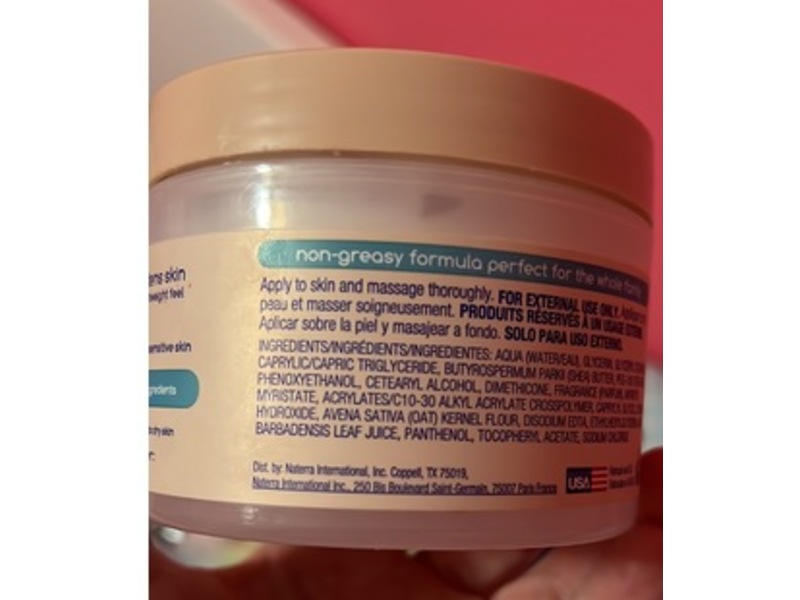 Baby Magic Creamy Whipped Butter, Vanilla & Oat, 8.4 oz/240 g