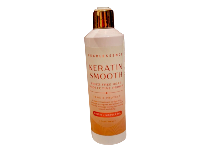 Pearlessence Keratin Smooth High Shine Finishing Spray, Biotin+Marula Oil, 8 fl oz/234 mL