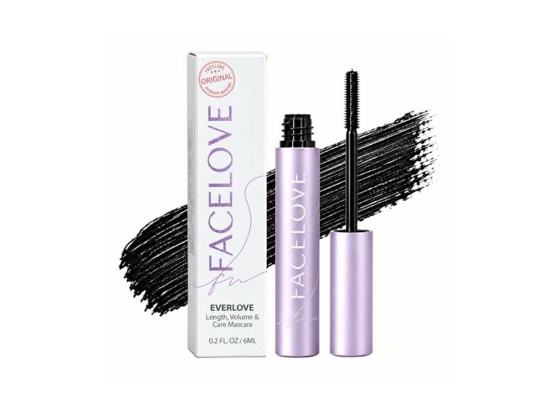 Facelove Everlove Mascara, Black, 0.2 fl oz/6 mL