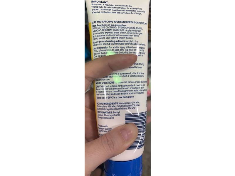 Cancer Council Ultra Sunscreen, SPF50+, 110 mL