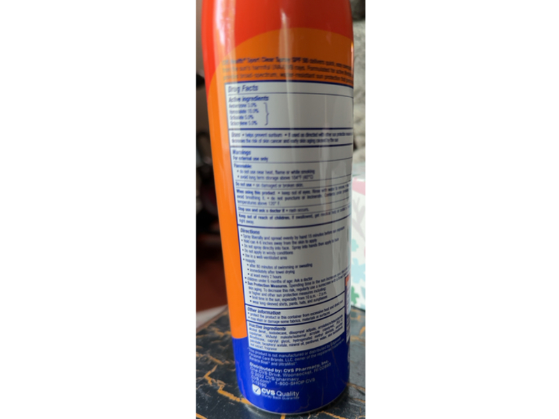 CVS Health Sport Sunscreen, SPF 50, 9.1 oz/258 g