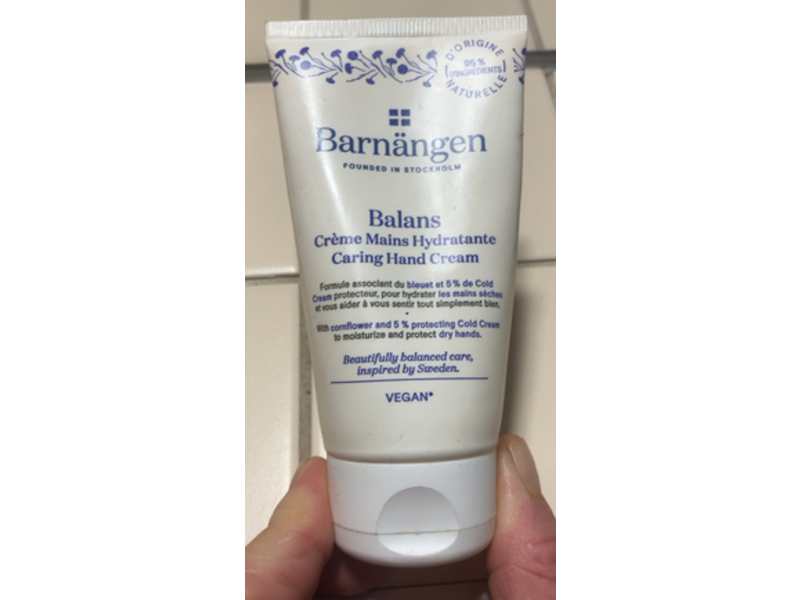 Barnangen Balans Caring Hand Cream, 75 mL