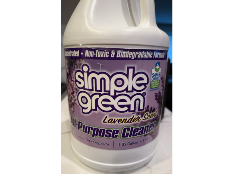 Simple Green All-Purpose Cleaner, Lavender Scent, 3.78 L