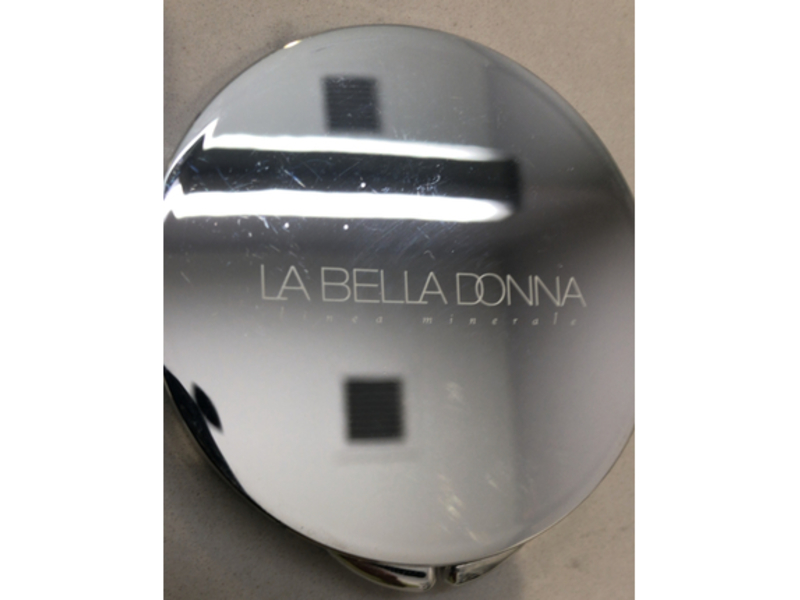 La Bella Donna Compressed Mineral Foundation, Crema, 0.35 oz/10 g