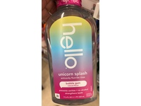 hello Unicorn Splash Anticavity Fluoride Rinse, Bubble Gum, 17.6 fl oz/520 mL - thumbnail 2