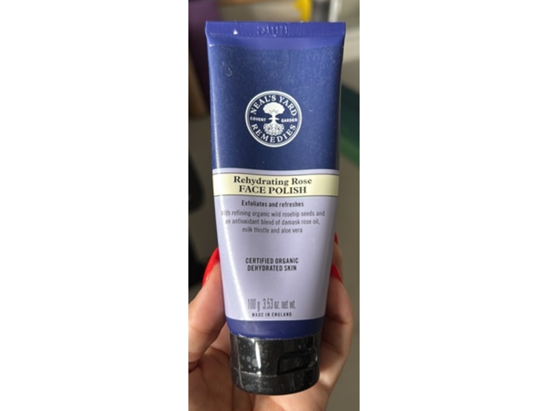 Neal's Yard Remedies Face Polish, Rehydrating Rose, 3.53 oz/100 g