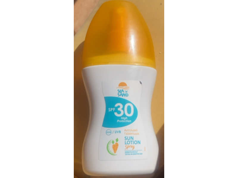 Sea N Sand Sun Lotion Spray, SPF 30, 120 mL