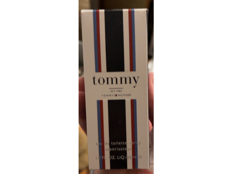 Tommy Eau de Toilette Spray, Cinnamon, Citrus, Tangy, 1.0 fl z / 30 mL