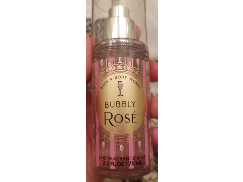 Bath & Body Works Fine Fragrance Mist, Bubbly Rose, 2.5 fl oz/75 mL