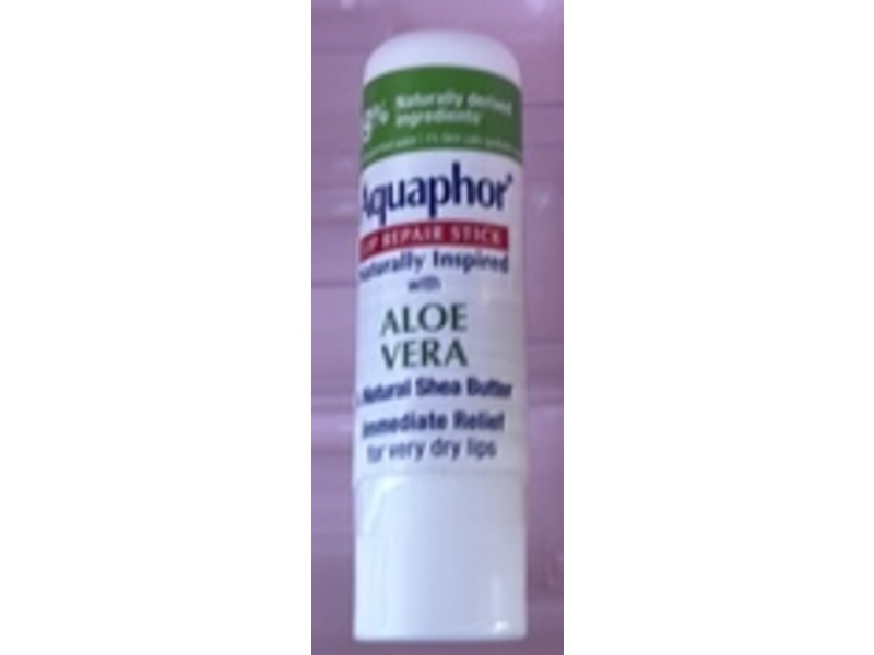 Aquaphor Lip Repair Stick, Aloe Vera & Shea Butter, 0.17 fl oz/4.8 g