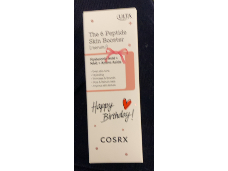 Cosrx The 6 Peptide Skin Booster Serum, Happy Birthday, 1.01 fl oz/30 mL