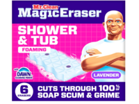 Mr. Clean Magic Eraser Shower & Tub Foaming Cleaner, Lavender, Pack Of 6 - thumbnail 1