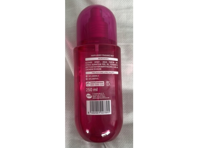 Deliplus Amatista Hair & Body Fragrance Mist, 250 mL