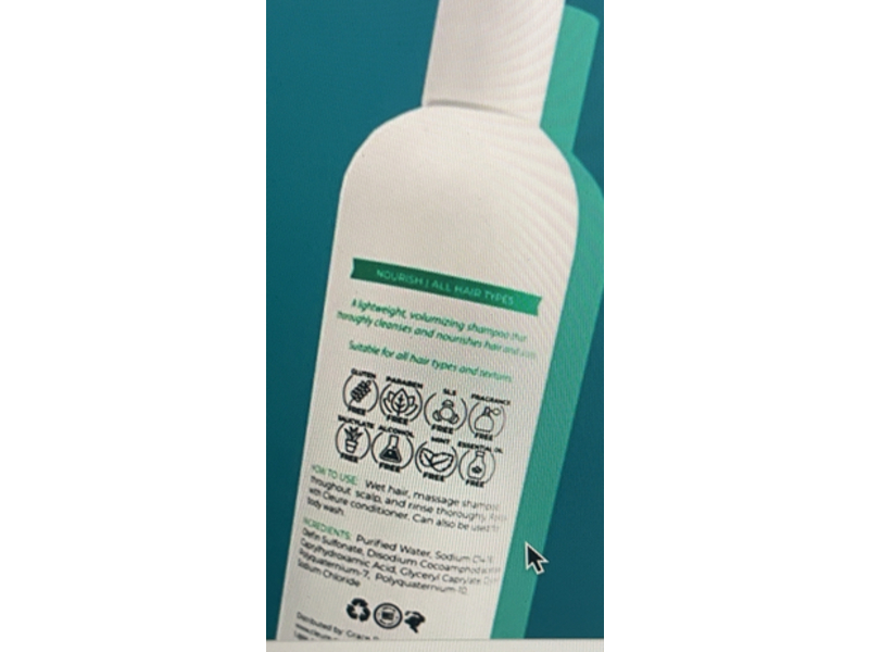 Cleure Volumizing-Gentle Shampoo, 12 fl oz/354.88 mL, Pack of 2